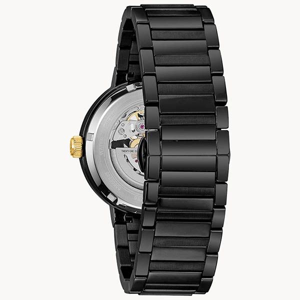 Đồng Hồ Nam Bulova Futuro Modern Automatic Men's Watch 98A203 Màu Đen - Đồng hồ - Vua Hàng Hiệu