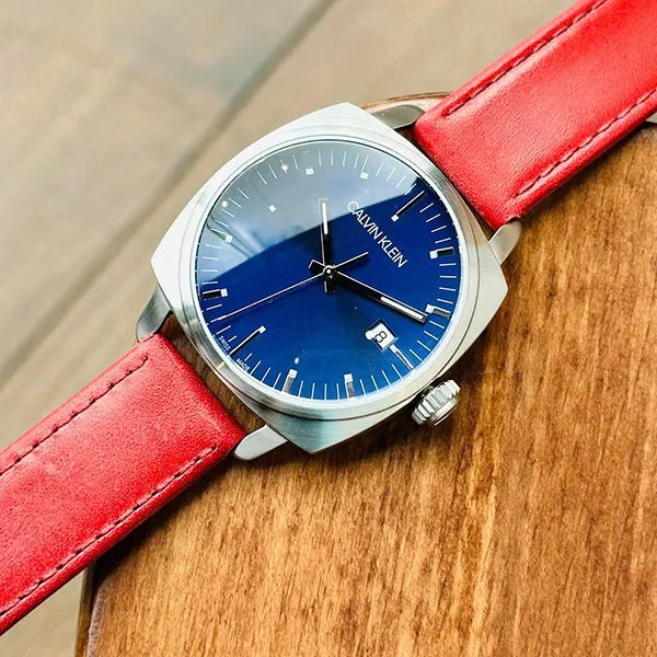 Đồng Hồ Nam Calvin Klein Quartz K9N111ZN Frater Màu Xanh Đỏ - Đồng hồ - Vua Hàng Hiệu