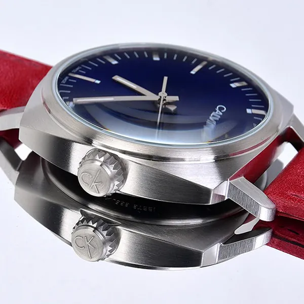 Đồng Hồ Nam Calvin Klein Quartz K9N111ZN Frater Màu Xanh Đỏ - Đồng hồ - Vua Hàng Hiệu