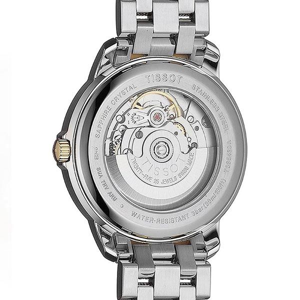 Đồng Hồ Nam Tissot T-Classic Automatic III White Dial Men's Watch T0654302203100 (T065.430.22.031.00) Màu Bạc Vàng - Đồng hồ - Vua Hàng Hiệu