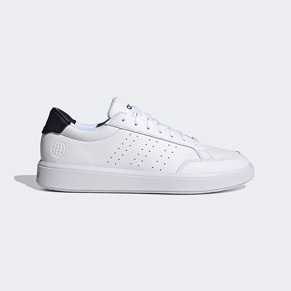 Giày Thể Thao Nam Adidas Nova Court H06238 Màu Trắng Gót Đen Size 44.5 - Giày - Vua Hàng Hiệu