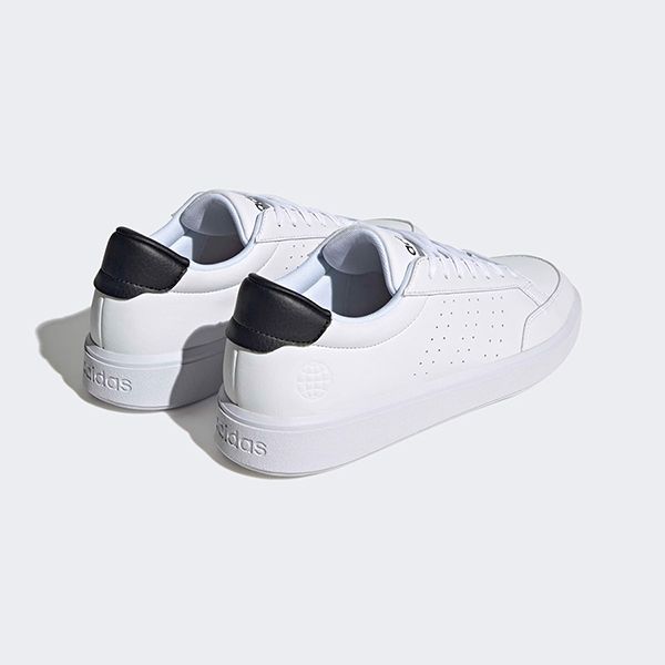 Giày Thể Thao Nam Adidas Nova Court H06238 Màu Trắng Gót Đen Size 44.5 - Giày - Vua Hàng Hiệu