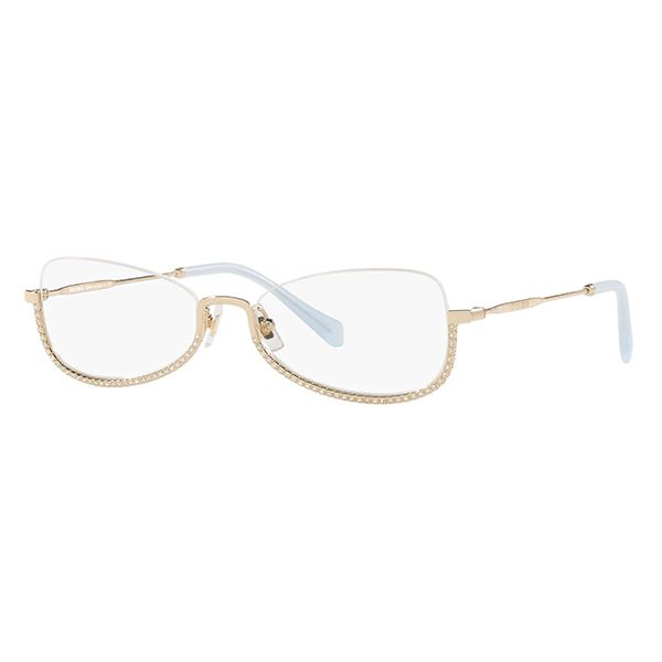 Kính Mắt Cận Nữ Miu Miu Pale Gold OMU 50SV 151101 55 Màu Vàng Gold - Kính mắt - Vua Hàng Hiệu