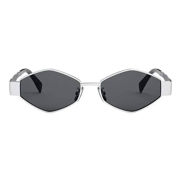 Kính Mát Unisex Celine Sunglasses CL40254U 16A Màu Bạc - Kính mắt - Vua Hàng Hiệu