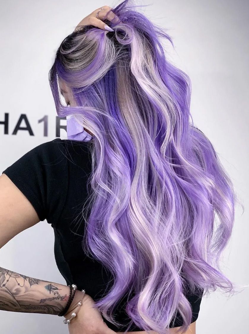 Top 20 màu tóc tím khói sáng da đang HOT hiện nay