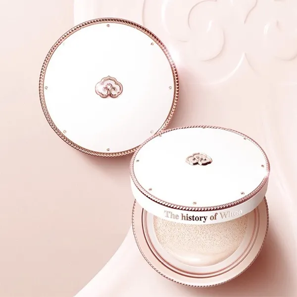 Phấn Nước Đa Năng Whoo Seol Radiant White Tone Up Sun Cushion SPF50+/PA+++ Kèm Lõi Phấn Phụ SUM37 - Trang điểm - Vua Hàng Hiệu