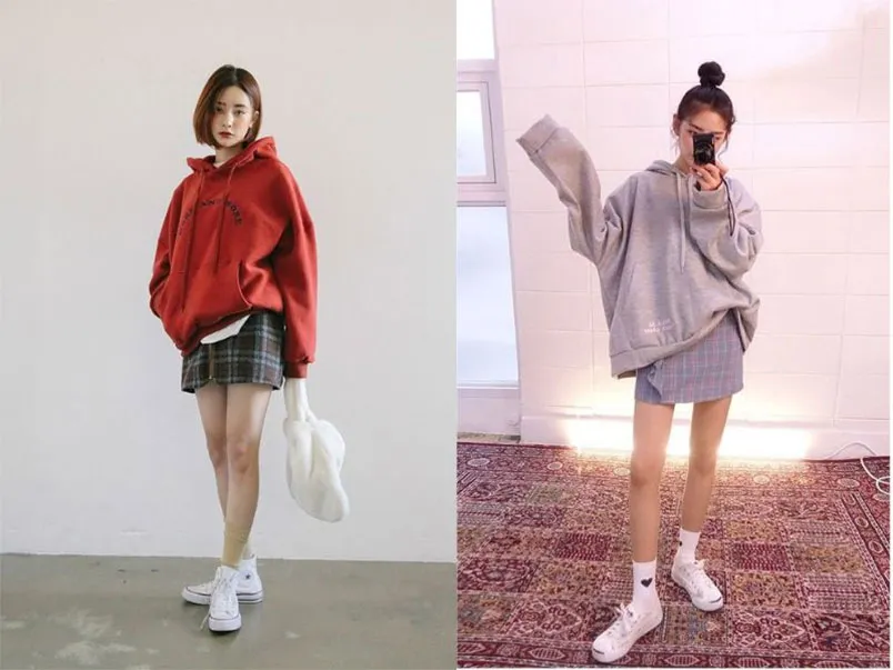 13 cách phối đồ với áo hoodie nữ đẹp, sành điệu cho nàng