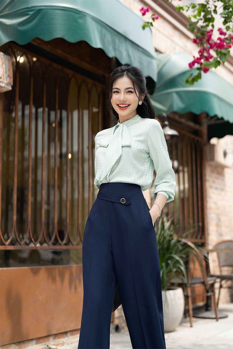 Quần palazzo là gì? Tips phối đồ với quần palazzo vô cùng đẹp