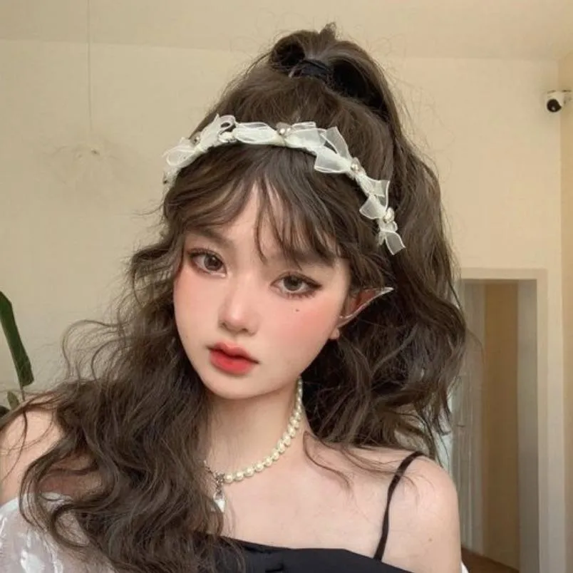 15 kiểu tóc mái thưa buộc cao đẹp và rất trẻ trung cho nữ