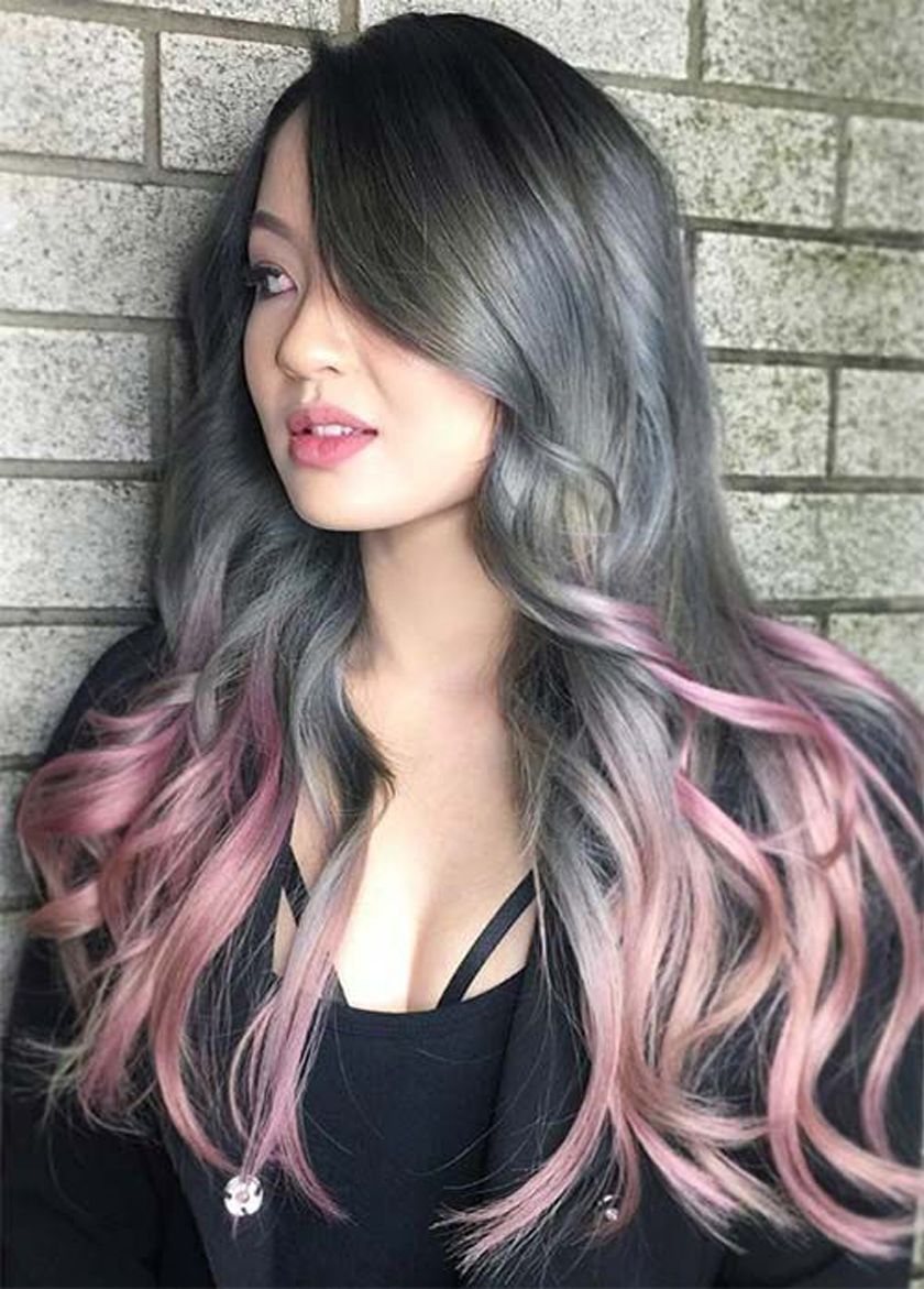Tóc màu xám khói là gì? 30+ kiểu tóc màu xám khói 