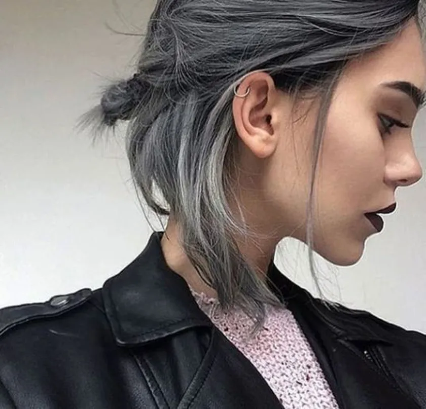 Tóc màu xám khói là gì? 30+ kiểu tóc màu xám khói 