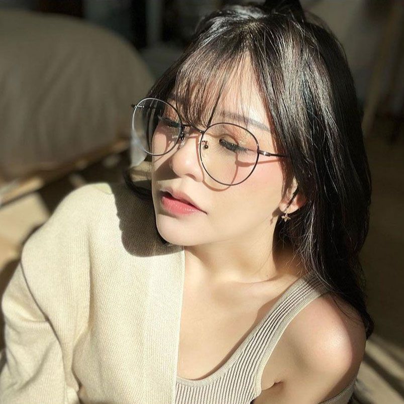 Top 100 ảnh gái xinh tóc dài đeo kính đẹp - cực xinh - 19