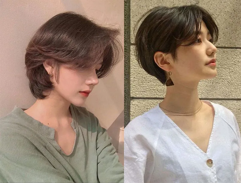 Top 21 tóc tomboy cho mặt tròn đẹp, cá tính cho nàng tham khảo