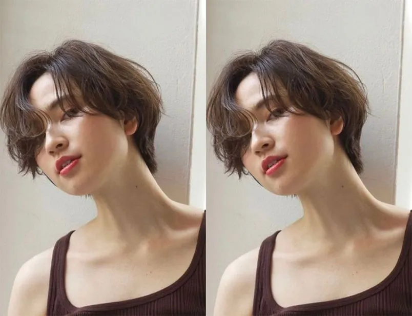 Top 21 tóc tomboy cho mặt tròn đẹp, cá tính cho nàng tham khảo