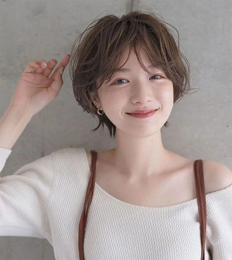 Top 21 tóc tomboy cho mặt tròn đẹp, cá tính cho nàng tham khảo