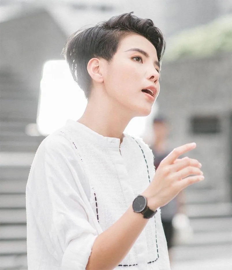 Top 21 tóc tomboy cho mặt tròn đẹp, cá tính cho nàng tham khảo