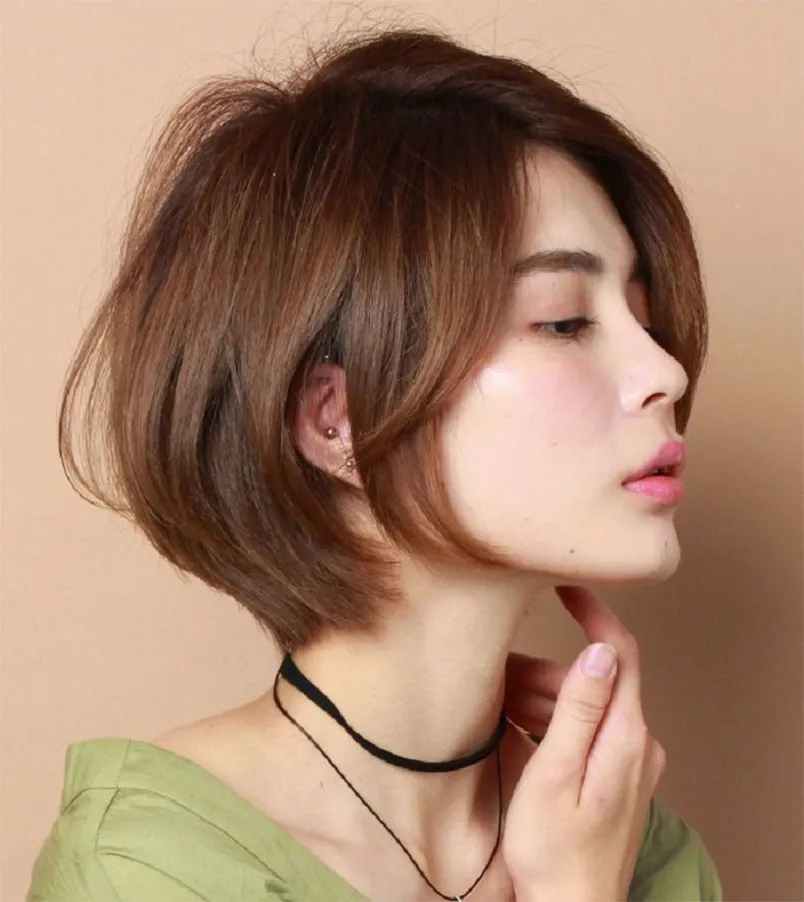 Top 21 tóc tomboy cho mặt tròn đẹp, cá tính cho nàng tham khảo