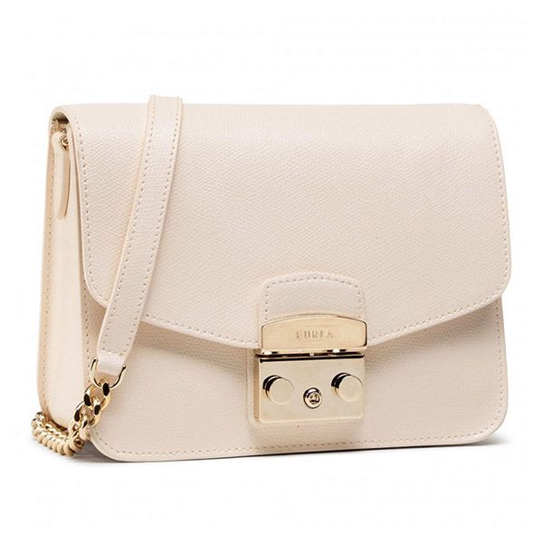 Túi Đeo Chéo Nữ Furla Metropolis WB00244-ARE000-B4L00-1-007 Crossbody Bag Màu Nude - Túi xách - Vua Hàng Hiệu