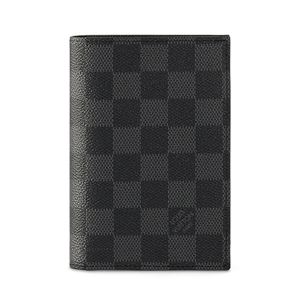 Ví Nam Louis Vuitton LV Passport Cover N64411 Màu Xám/Đen - Túi xách - Vua Hàng Hiệu
