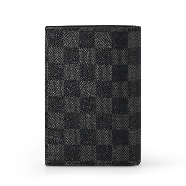 Ví Nam Louis Vuitton LV Passport Cover N64411 Màu Xám/Đen - Túi xách - Vua Hàng Hiệu
