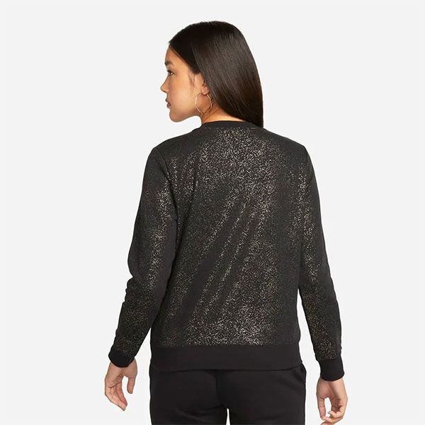 Áo Dài Tay Nữ Nike Sportwear Crewneck Sweatshirt DQ6773-010 Màu Đen - Thời trang - Vua Hàng Hiệu