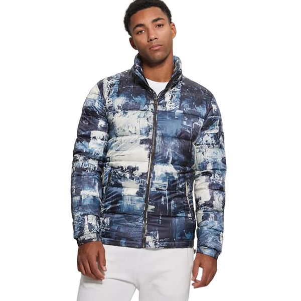Áo Khoác Nam Guess F4G2 Màu Xanh Blue Size S - Thời trang - Vua Hàng Hiệu
