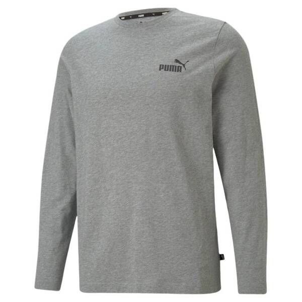 Áo Thun Dài Tay Nam Puma Essential Small Logo Longsleeve Tee 589027 Màu Xám Size S - Thời trang - Vua Hàng Hiệu