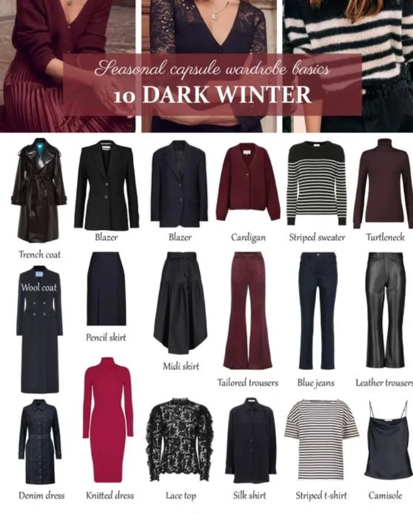 Bảng màu Personal color winter: Cách trang điểm và phối đồ đẹp