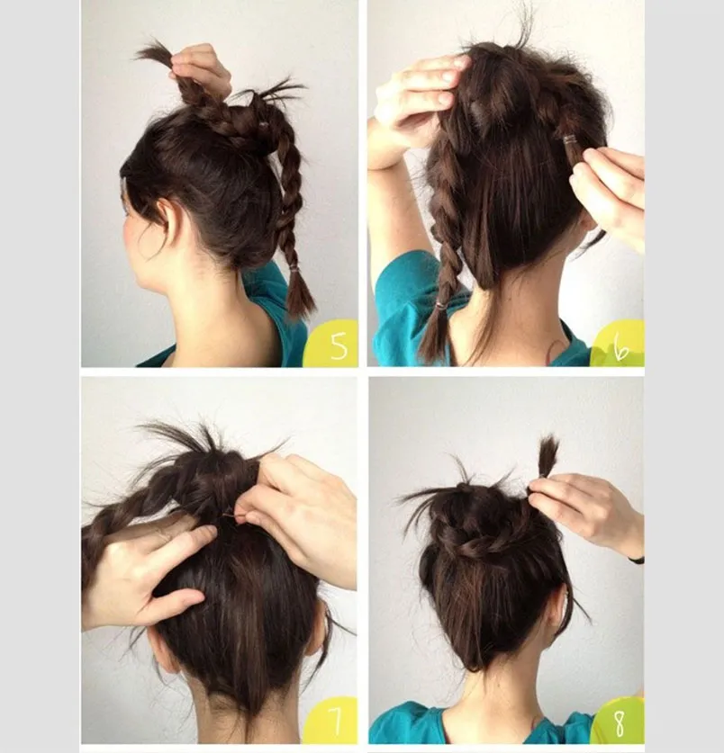 12 cách búi tóc củ tỏi rất đơn giản mà bạn có thể tự làm tại nhà