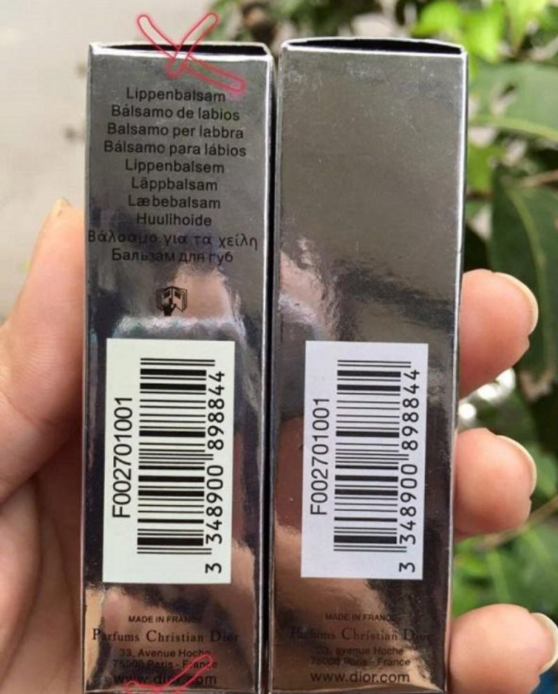 5 cách phân biệt son dưỡng Dior thật giả, check son Dior auth fake - 4