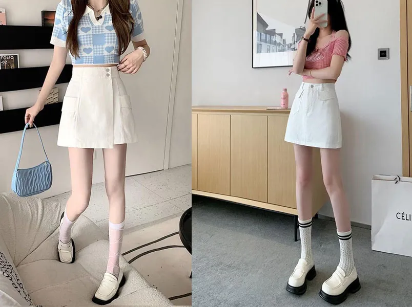 Chân váy trắng mặc với áo màu gì? 15 cách phối đồ vô cùng đẹp