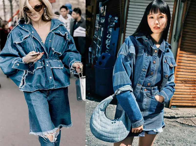 Denim on Denim là gì? Cách phối đồ denim sành điệu