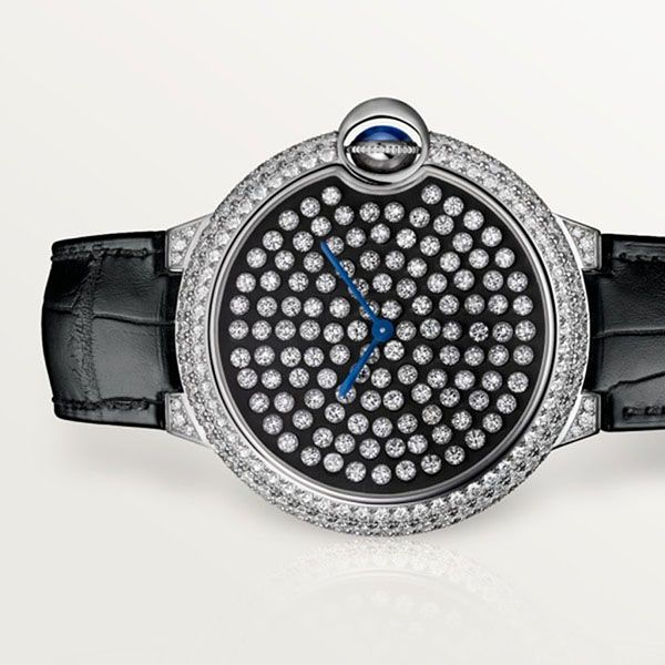 Đồng Hồ Nam Cartier Ballon Bleu HPI01062 42mm Màu Đen Trắng - Đồng hồ - Vua Hàng Hiệu