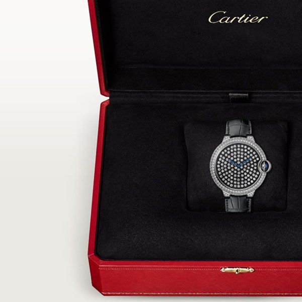 Đồng Hồ Nam Cartier Ballon Bleu HPI01062 42mm Màu Đen Trắng - Đồng hồ - Vua Hàng Hiệu