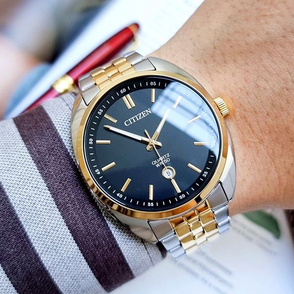 Đồng Hồ Nam Citizen BI5094-59E Màu Vàng Đen - Đồng hồ - Vua Hàng Hiệu