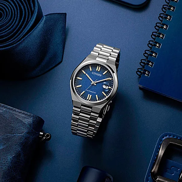 Đồng Hồ Nam Citizen Mechanical Automatic Watch NJ0151-88L Màu Xanh Bạc - Đồng hồ - Vua Hàng Hiệu