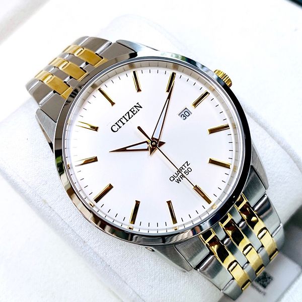 Đồng Hồ Nam Citizen Quartz BI5006-81P Màu Demi (Vàng-Bạc) - Đồng hồ - Vua Hàng Hiệu