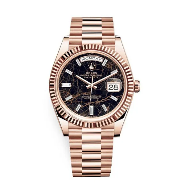 Đồng Hồ Nam Rolex Everose Gold Day-Date 40 228235-0045 Mặt Số Eisenkiesel Màu Vàng Hồng - Đồng hồ - Vua Hàng Hiệu