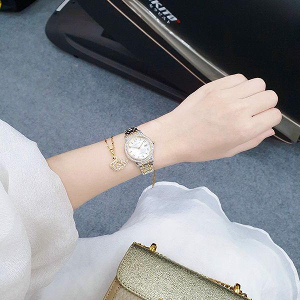 Đồng Hồ Nữ Citizen Eco-Drive FE1184-56B Màu Vàng Phối Bạc - Đồng hồ - Vua Hàng Hiệu