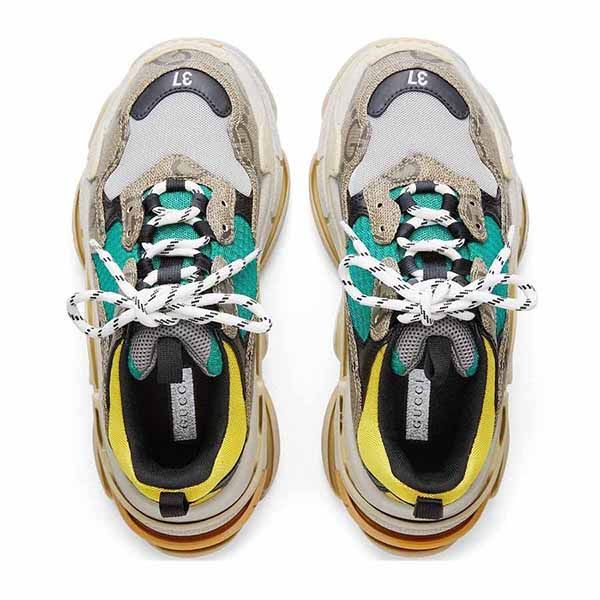 Giày Sneakers Nam Gucci X Balenciaga Triple S Maxi Supreme Phối Màu - Giày - Vua Hàng Hiệu