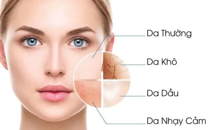 Hướng dẫn cách phân biệt các loại da cơ bản