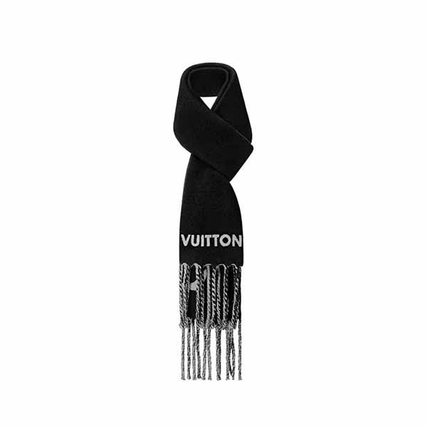 Khăn Quàng Cổ Louis Vuitton LV Smash Scarf M79393 Màu Đen - Thời trang - Vua Hàng Hiệu