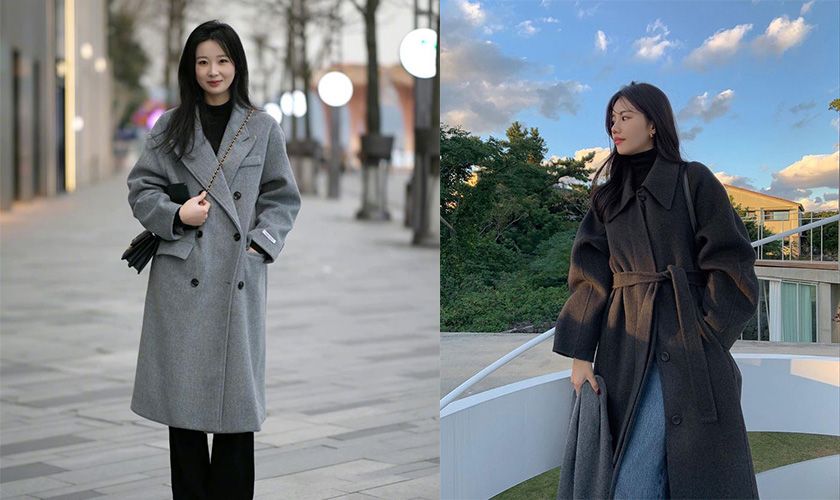 7 kiểu áo khoác đẹp cho nữ có chiều cao khiêm tốn