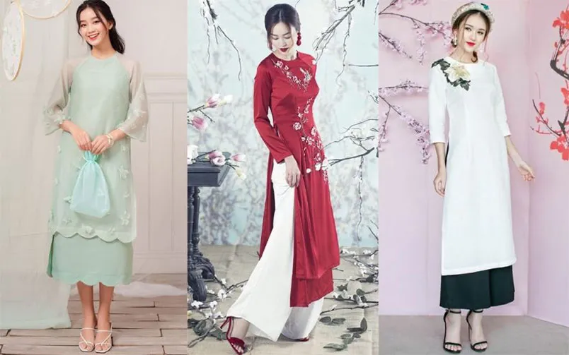 Những kiểu giày phối với áo dài đẹp, tôn dáng cho nàng