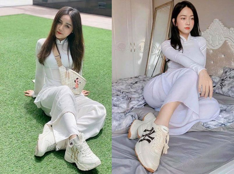 Những kiểu giày phối với áo dài đẹp, tôn dáng cho nàng