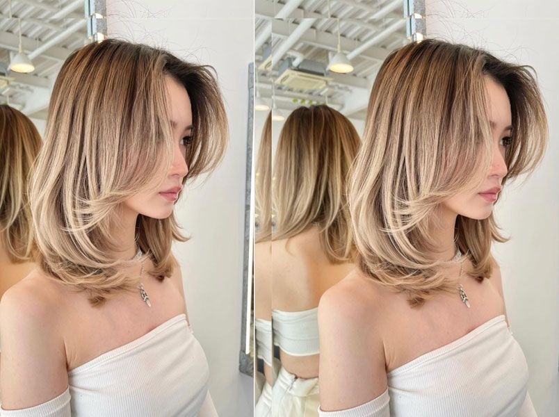 Kiểu tóc Kitty Cut - Xu hướng tóc nữ 