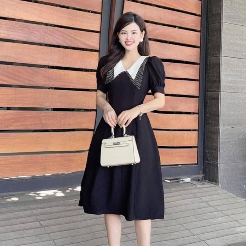 Mặc đầm đen phối túi màu gì đẹp và hợp mốt? - 13