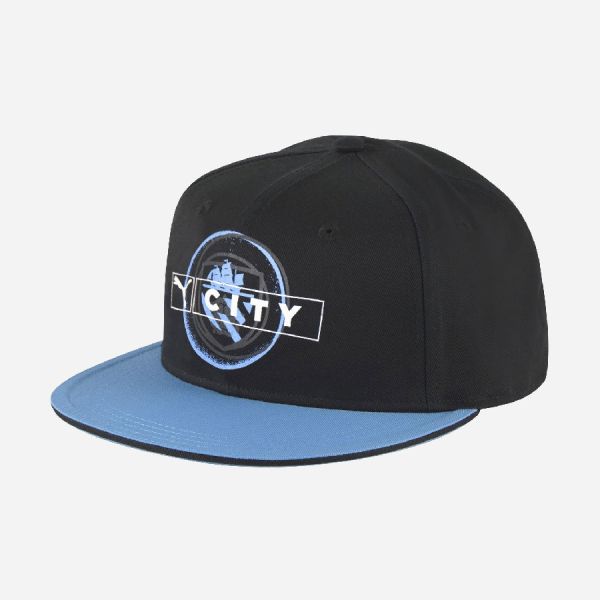 Mũ Puma Manchester City FB Cap 02426401 Màu Đen Phối Xanh - Mũ nón - Vua Hàng Hiệu