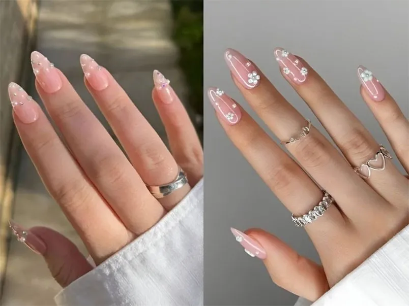 Top 101+ mẫu nail đính đá đẹp, sang chảnh cho nàng tham khảo