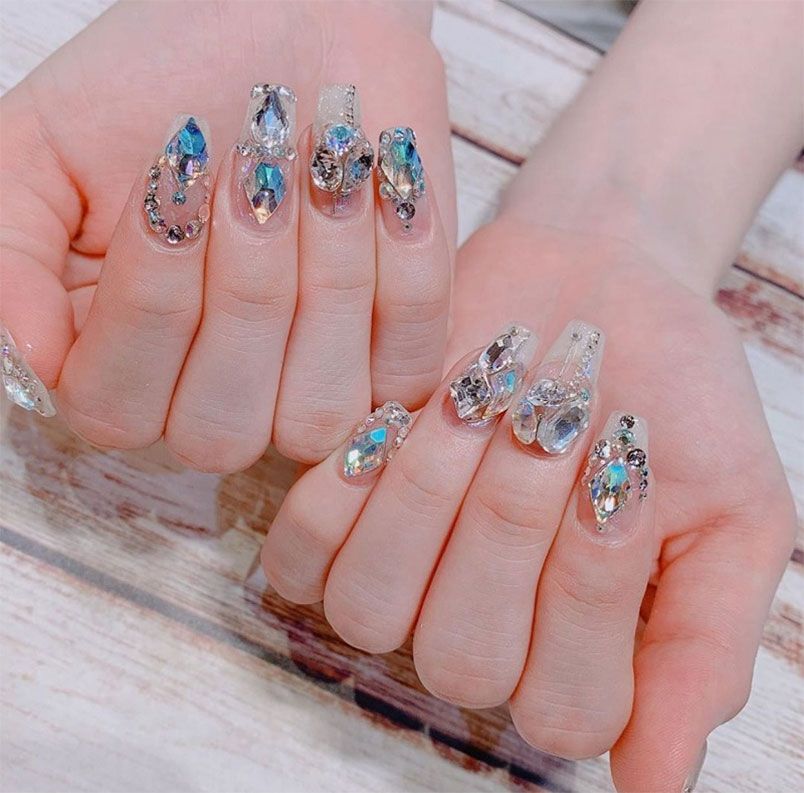Top 101+ mẫu nail đính đá đẹp, sang chảnh cho nàng tham khảo